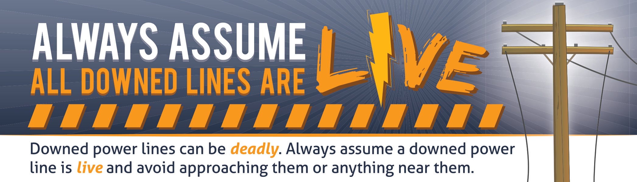 Downed Power Line Safety Information