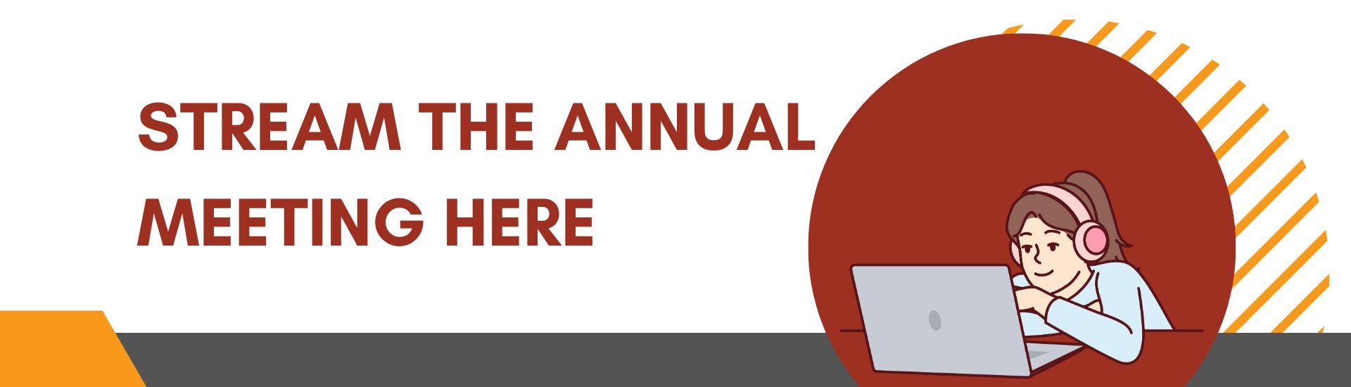 Stream the annual meeting